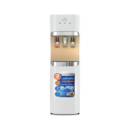 Máy lọc nước RO nóng nguội lạnh Hòa Phát HPN683